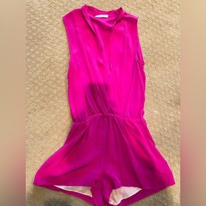 Lavender Brown Romper